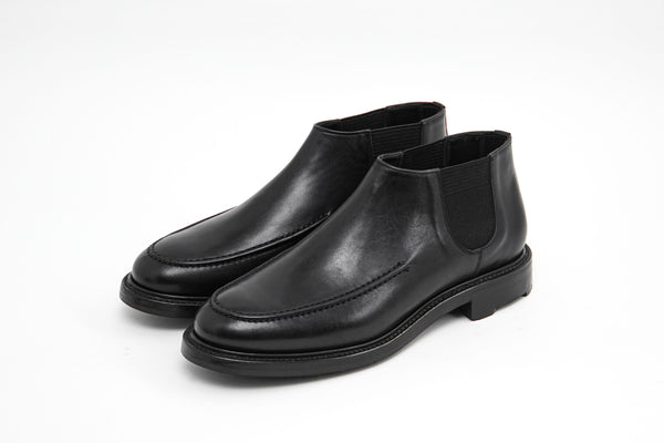 【foot the coacher / フットザコーチャー】THE MOCCASINS SIDEGORE - RIDGEWAY SOLE - / Black