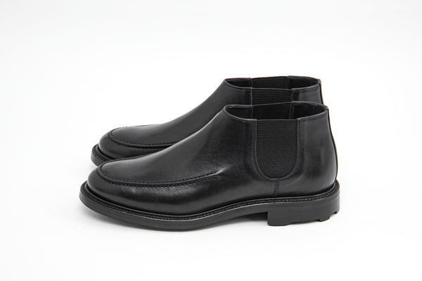 【foot the coacher / フットザコーチャー】THE MOCCASINS SIDEGORE - RIDGEWAY SOLE - / Black
