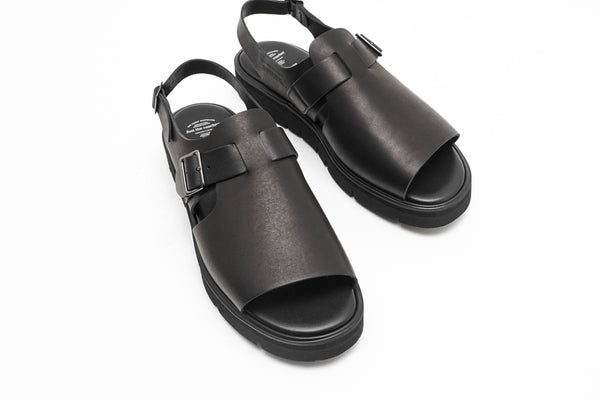 【foot the coacher / フットザコーチャー】OPEN TOE  SANDALS / Black