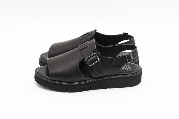 【foot the coacher / フットザコーチャー】OPEN TOE  SANDALS / Black