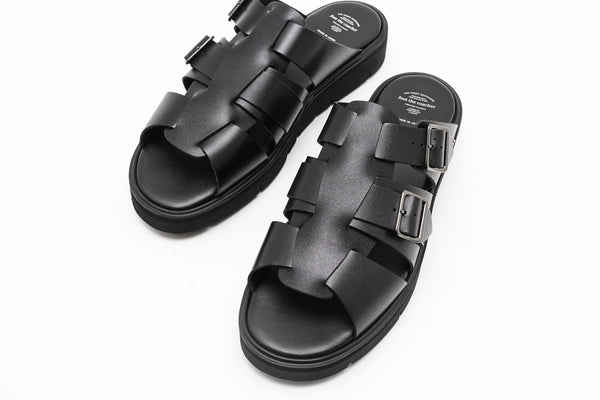 【foot the coacher / フットザコーチャー】GURKHA SANDALS / Black