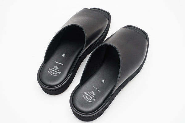 【foot the coacher / フットザコーチャー】VAMP SANDALS / Black