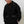 【m's braque】FAUX LEATHER TRIM OVERSIZED PULLOVER / Black