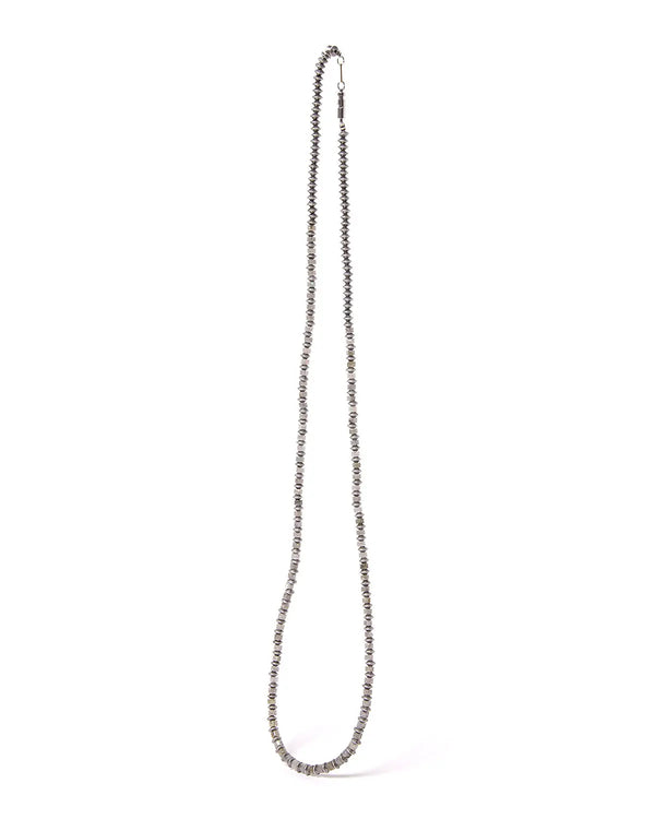 【hobo】BEADS NECKLACE STONE / Grey