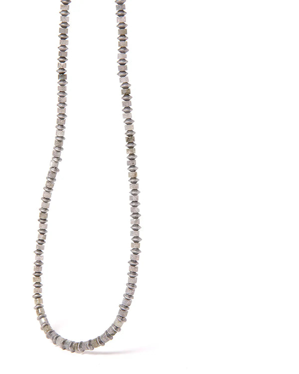 【hobo】BEADS NECKLACE STONE / Grey