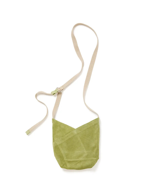 【hobo】AZUMA SHOULDER BAG S -PIG SUEDE- / Green