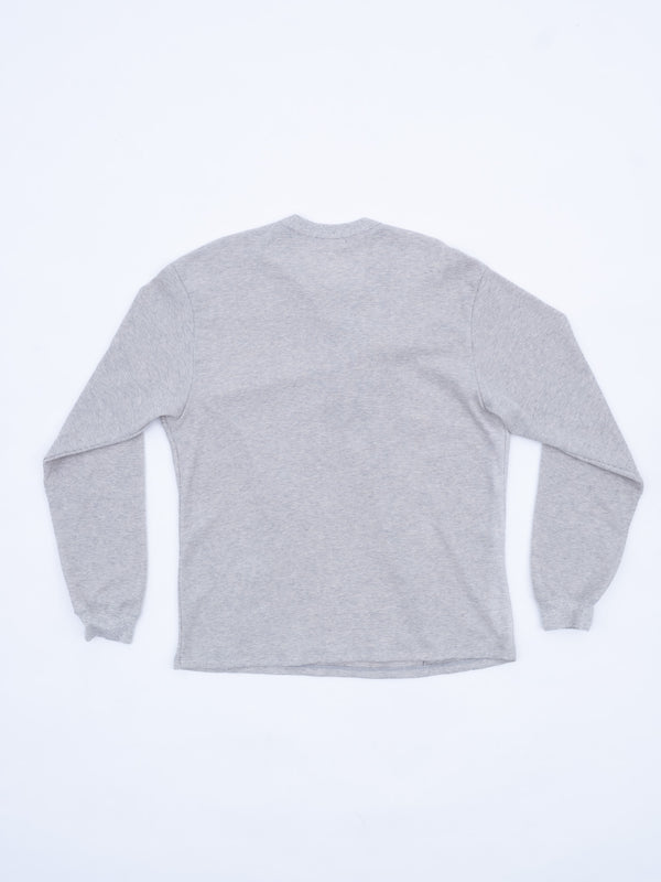 【 HOMMENA 】FIRST AID HENLY NECK TEE / Gray