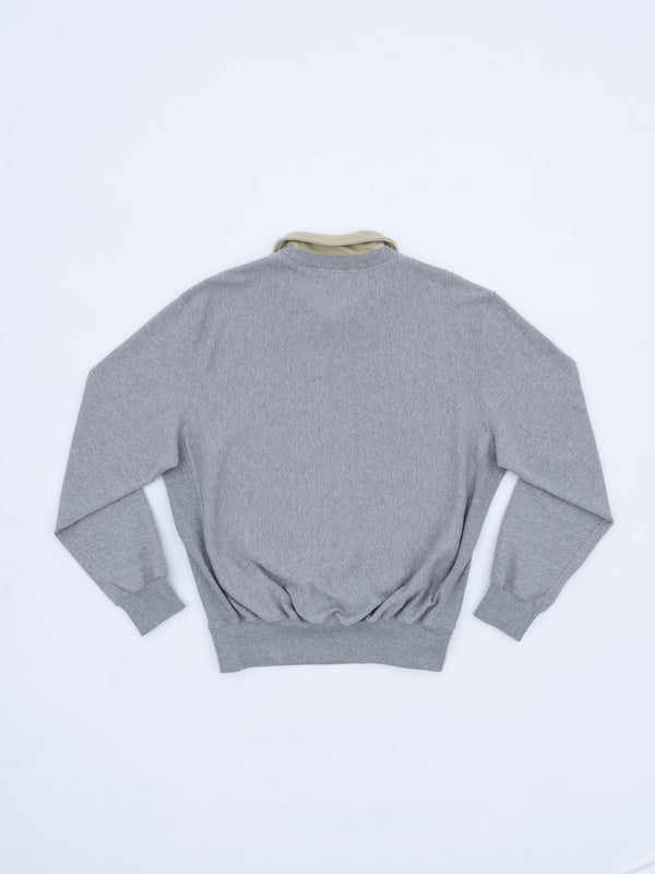 【 HOMMENA 】MAMA'S BOY LOGO SWEAT / Gray