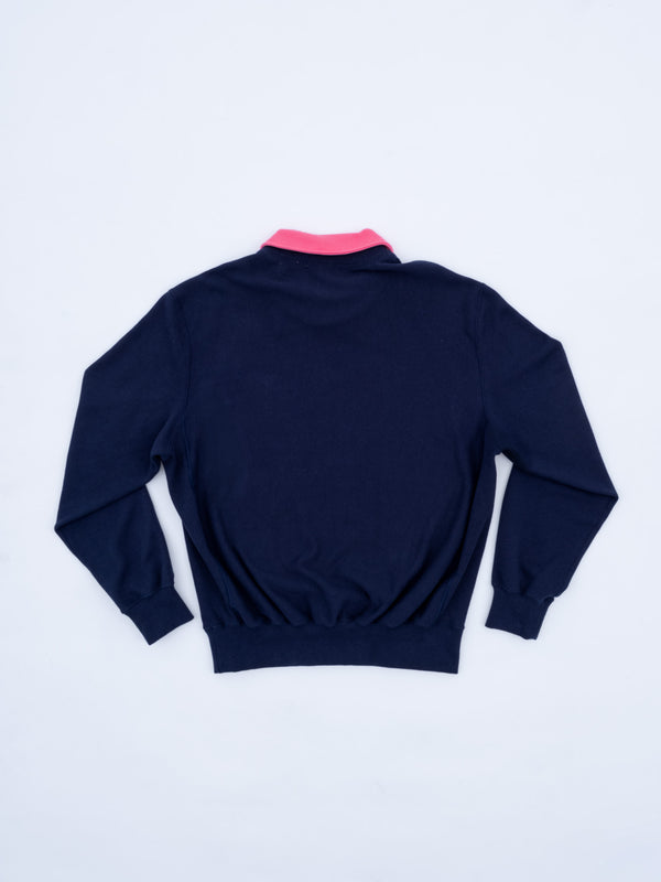【 HOMMENA 】MAMA'S BOY LOGO SWEAT / Navy
