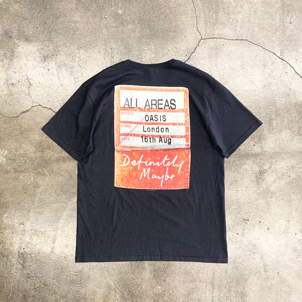 【 GRAPHIC WEAR & GOODS 】OASIS / Definitely Maybe AAA Pass