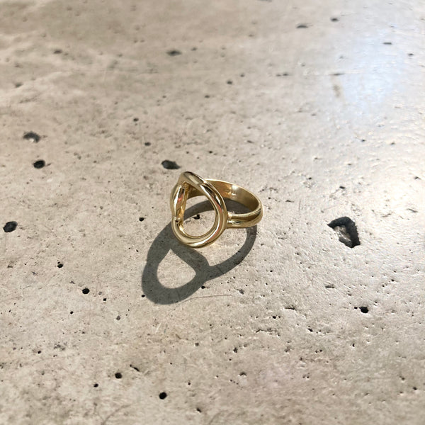 【END CUSTOM JEWELLERS】BIT RING 24 / Gold