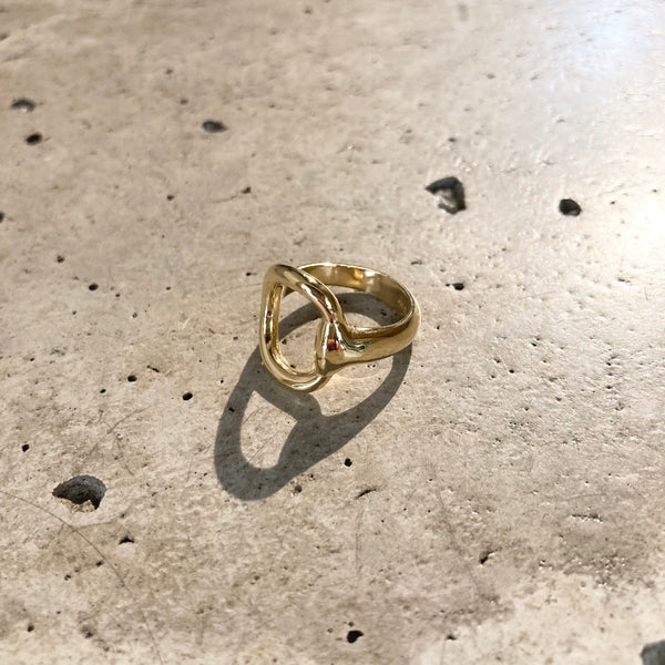 【END CUSTOM JEWELLERS】BIT RING 24 / Gold