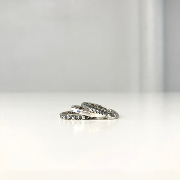 【END CUSTOM JEWELLERS】NOVEL JACCOBIAN RING / Oxidized Silver