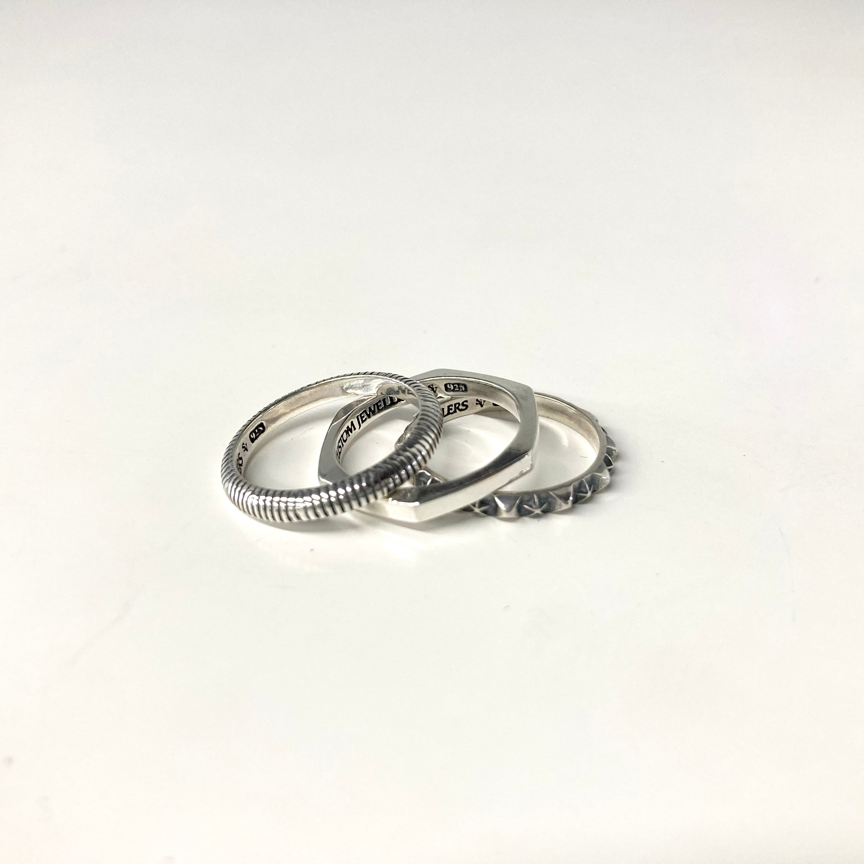 Ring 2025 oxidized silver