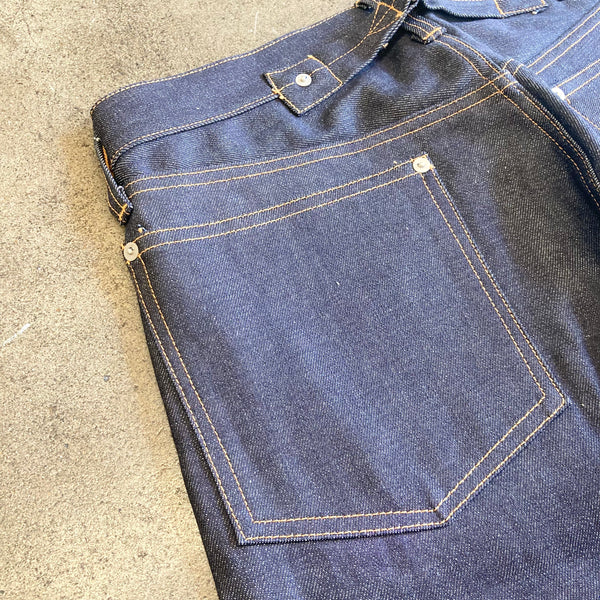 ES : S】CINCH BACK BAGGY JEANS 2nd / Indigo Rigid – TOKIS