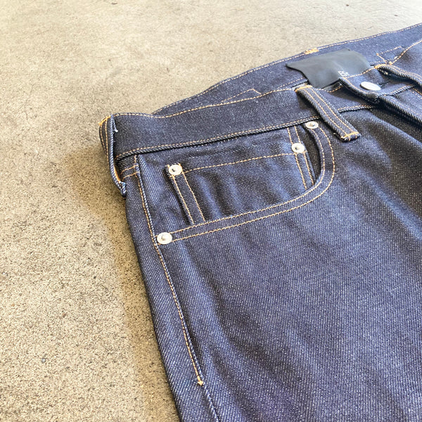 ES : S】CINCH BACK BAGGY JEANS 2nd / Indigo Rigid – TOKIS