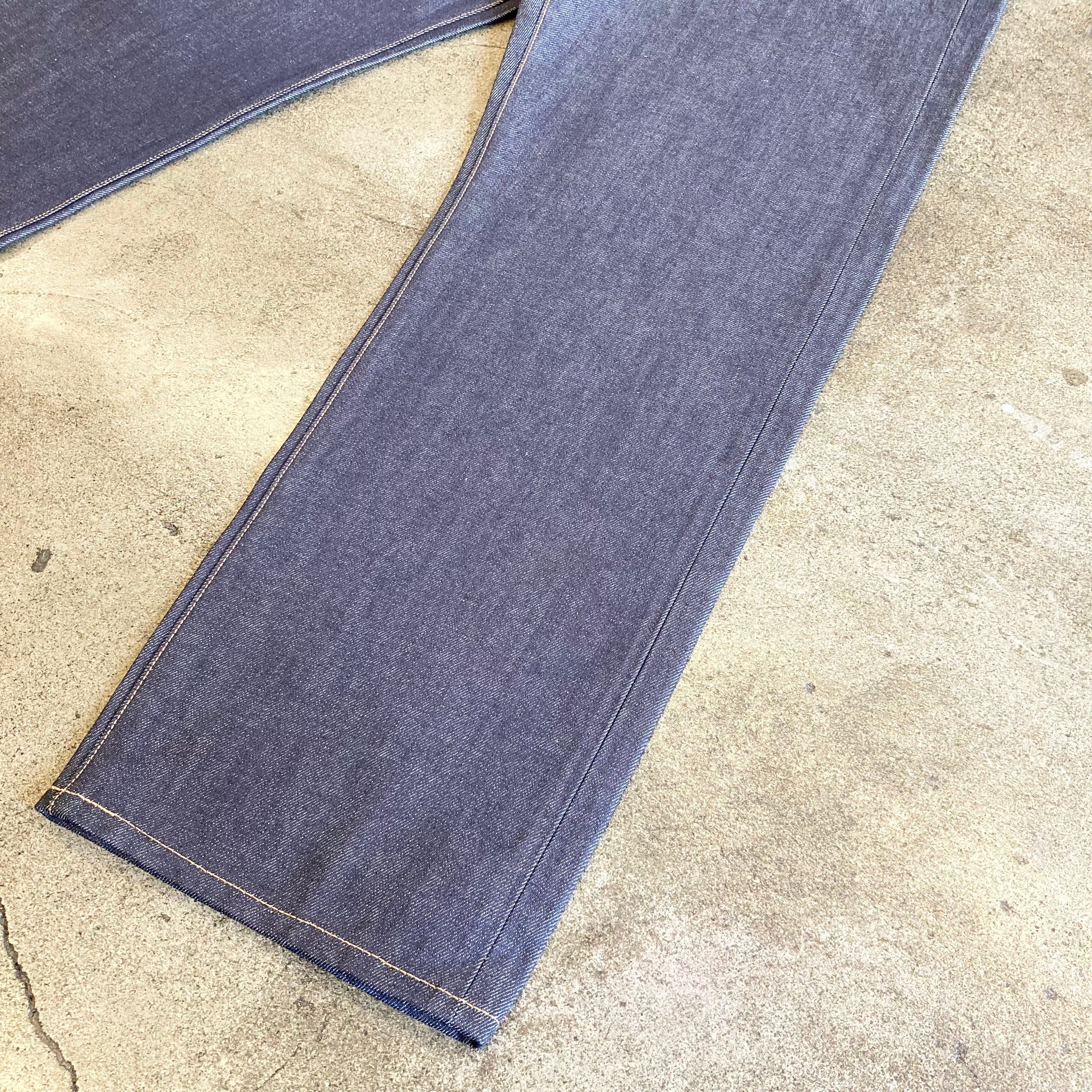 ES : S】CINCH BACK BAGGY JEANS 2nd / Indigo Rigid – TOKIS ES : S】CINCH BACK BAGGY JEANS 2nd / Indigo Rigid – TOKIS
