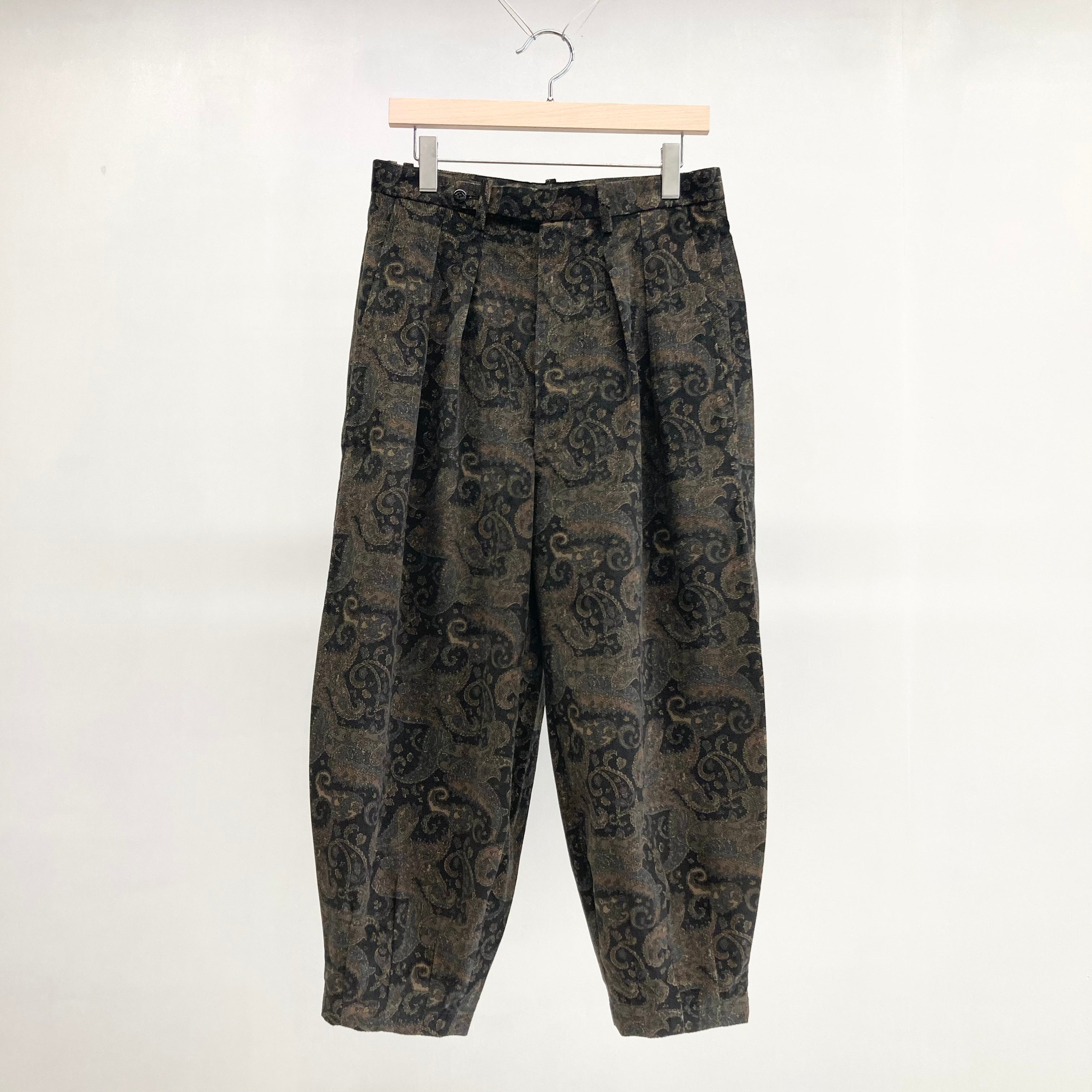 m's braque】HARLEM PANT / Paisley Velvet – TOKIS m's braque】HARLEM PANT / Paisley Velvet – TOKIS
