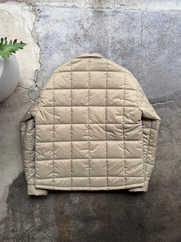 【 UNUSED 】PADDING QUILTED SHIRT / Taupe