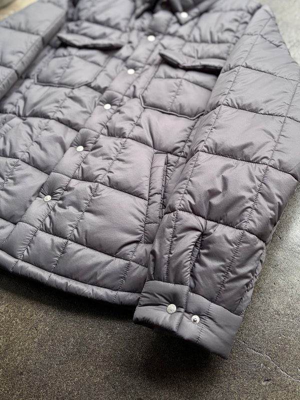 【 UNUSED 】PADDING QUILTED SHIRT / Gray