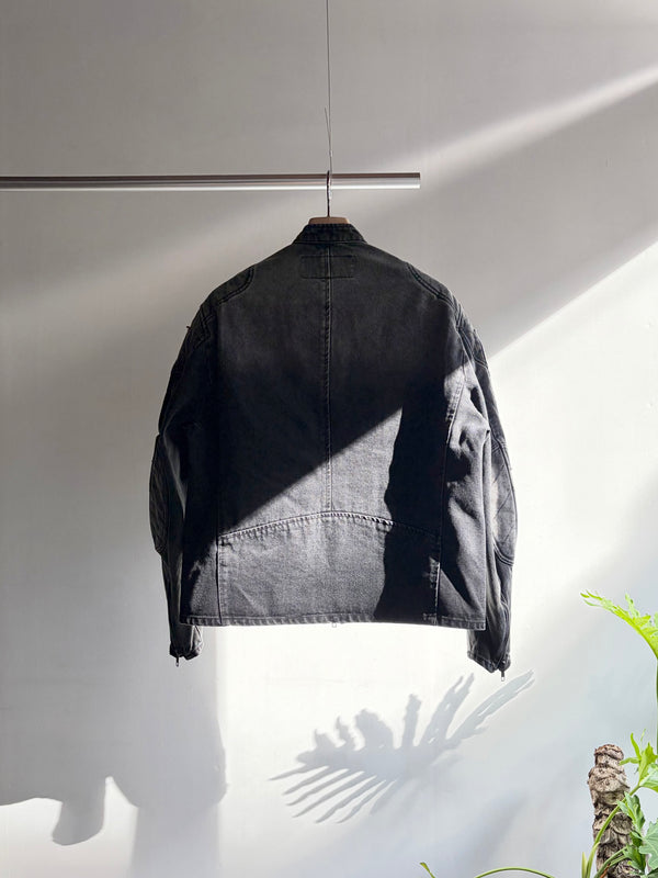 【 SHIDEN 】M.C. JACKET - 13OZ DENIM - / Black