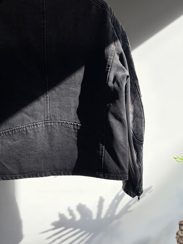 【 SHIDEN 】M.C. JACKET - 13OZ DENIM - / Black