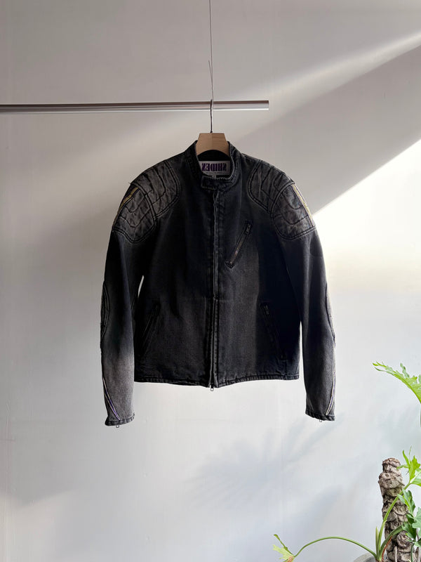 【 SHIDEN 】M.C. JACKET - 13OZ DENIM - / Black