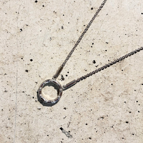 【END CUSTOM JEWELLERS】EYEGLASSES HOLDER CHAIN NECKLACE - STAR FACE - / Silver