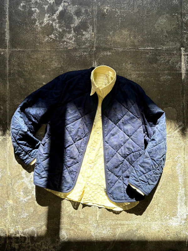 【 BLUE BLUE JAPAN 】インディゴツジガハナ キルティングジャケット / Indigo