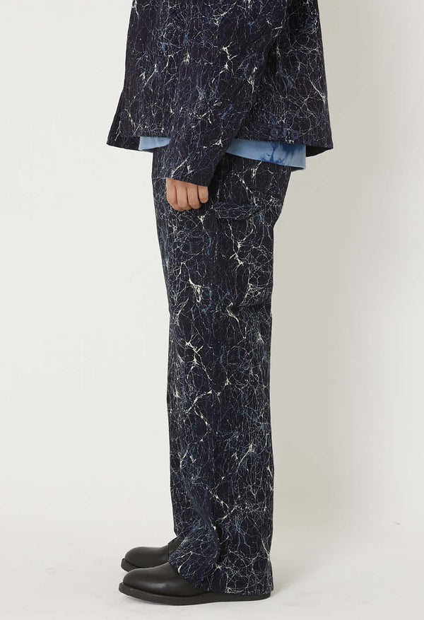 【 BLUE BLUE JAPAN 】インディゴダック チャクバツ ペインターパンツ / Indigo