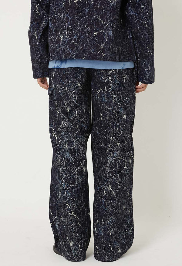 【 BLUE BLUE JAPAN 】インディゴダック チャクバツ ペインターパンツ / Indigo