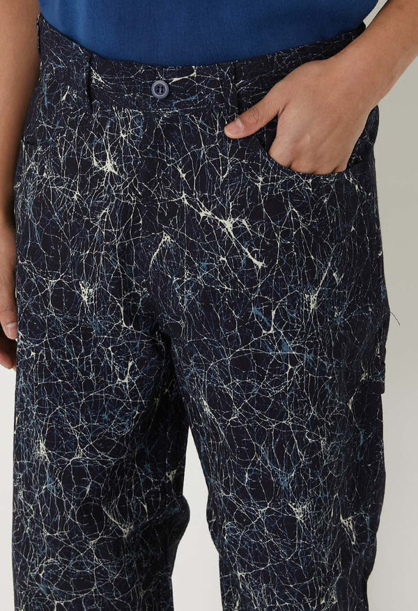 【 BLUE BLUE JAPAN 】インディゴダック チャクバツ ペインターパンツ / Indigo