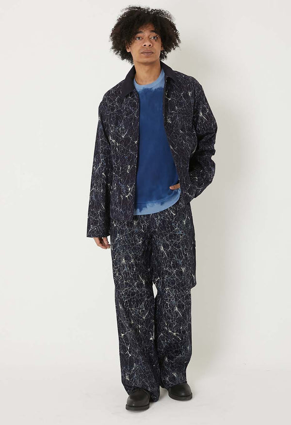 【 BLUE BLUE JAPAN 】インディゴダック チャクバツ ペインターパンツ / Indigo