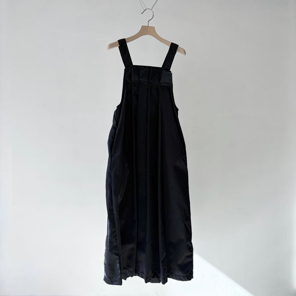 【 RhodolirioN 】JUMPER DRESS - MILITARY TWILL - / Black