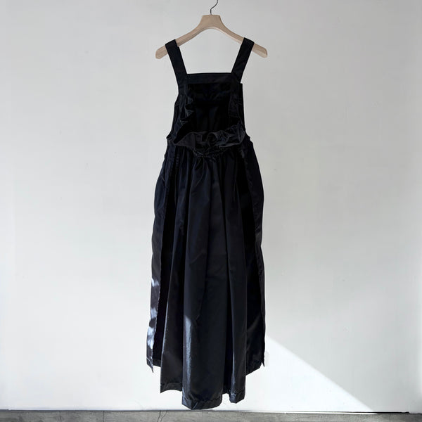 【 RhodolirioN 】JUMPER DRESS - MILITARY TWILL - / Black