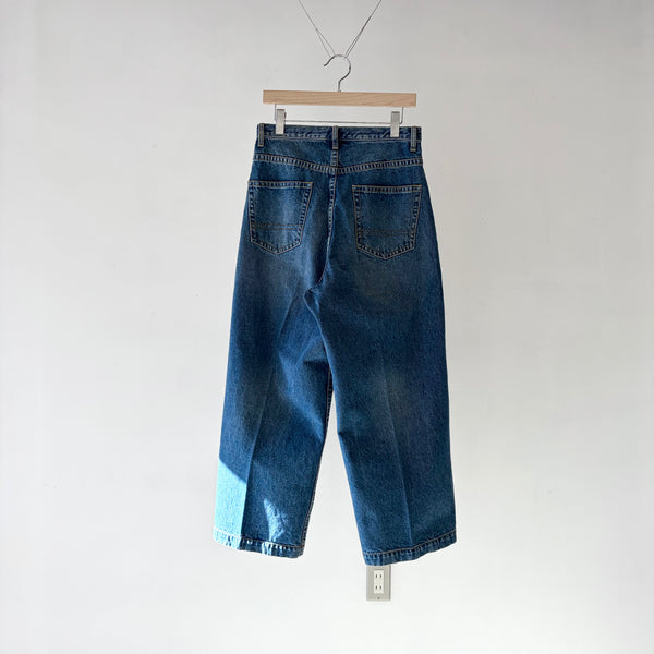 【 RhodolirioN 】90’LOOSE STRAIGHT PANT - DENIM - / Indigo
