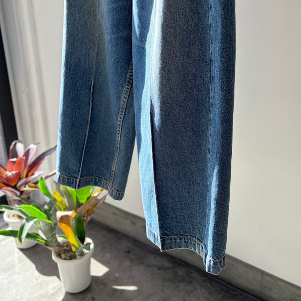 【 RhodolirioN 】90’LOOSE STRAIGHT PANT - DENIM - / Indigo