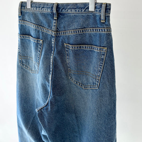 【 RhodolirioN 】90’LOOSE STRAIGHT PANT - DENIM - / Indigo