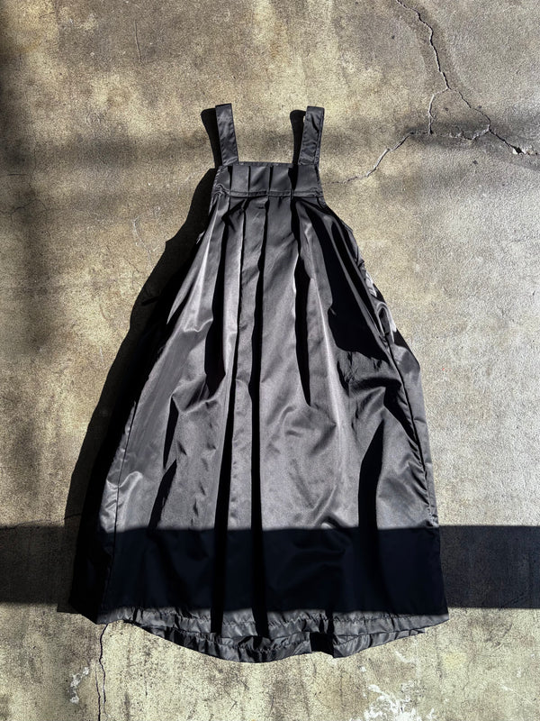 【 RhodolirioN 】JUMPER DRESS - MILITARY TWILL - / Black