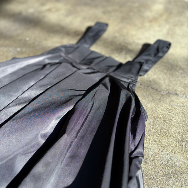 【 RhodolirioN 】JUMPER DRESS - MILITARY TWILL - / Black