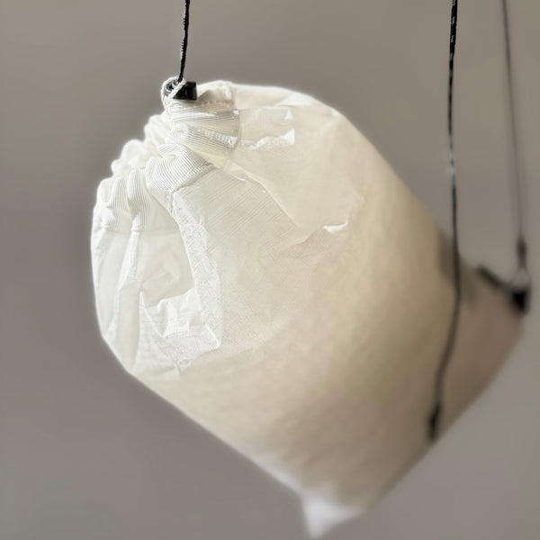 【 BURLAP OUTFITTER 】CS MINI SHOPPER BAG / White