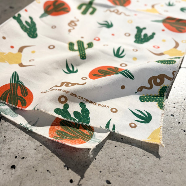 【 HAV-A-HANK 】BANDANA - MADE IN U.S.A. - / Wild West