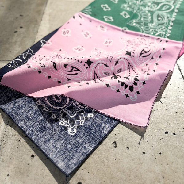 【 HAV-A-HANK 】QUAD PAISLEY BANDANA - MADE IN U.S.A. - / Spring