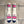 【 RhodolirioN 】LINE & NUMBERING SOCKS / Natural