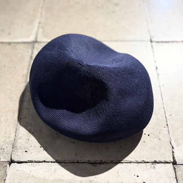 【 BLUE BLUE JAPAN 】ギマメン ニットベレー / Dark Navy