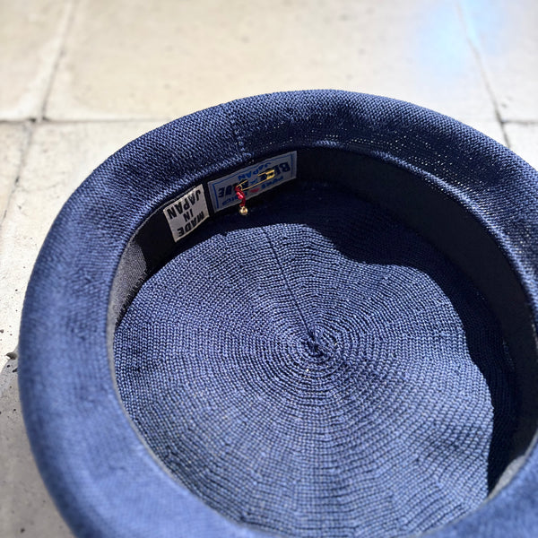 【 BLUE BLUE JAPAN 】ギマメン ニットベレー / Dark Navy