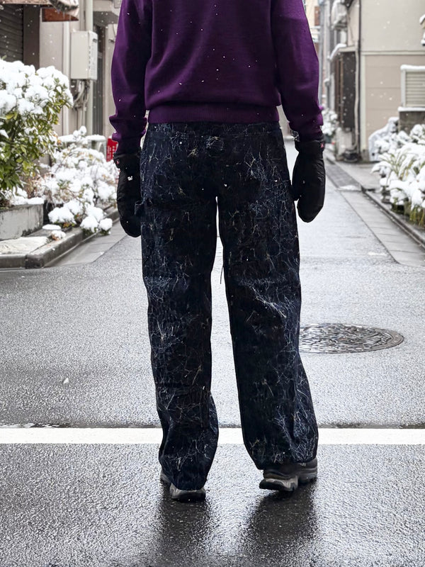 【 BLUE BLUE JAPAN 】インディゴダック チャクバツ ペインターパンツ / Indigo