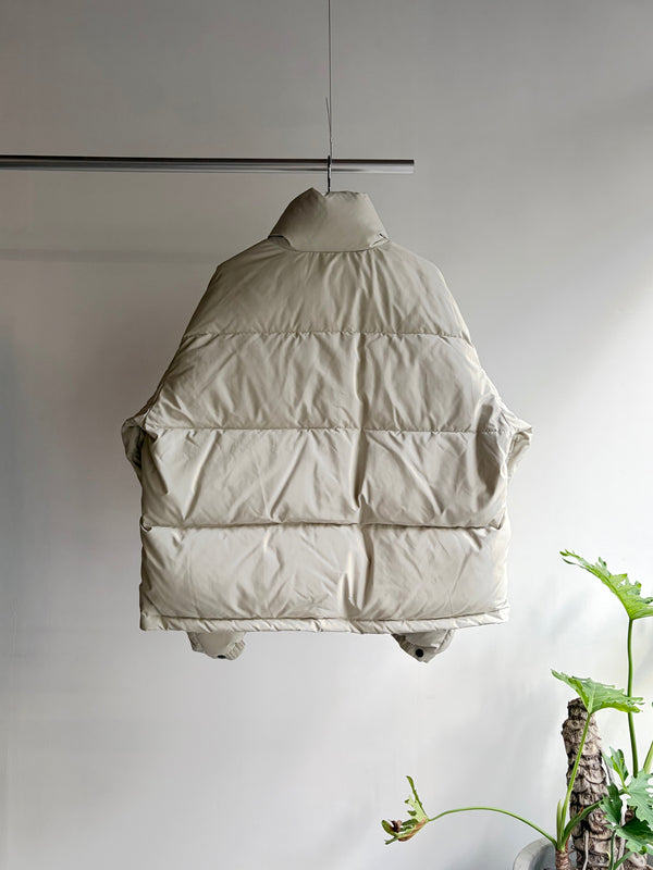 【 UNUSED 】ZIP DOWN JACKET / Ecru