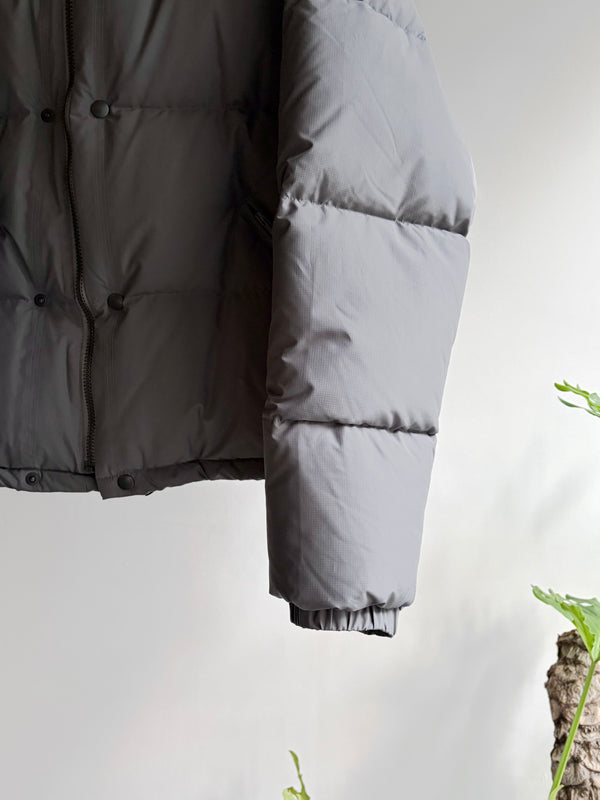 【 UNUSED 】ZIP DOWN JACKET / Gray