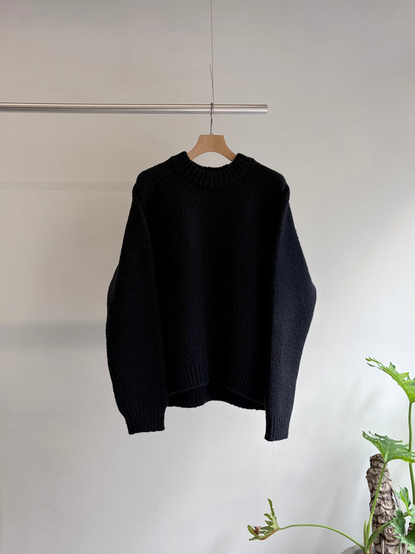 【 UNUSED 】JAZZCLOTH PULLOVER KNIT / Black